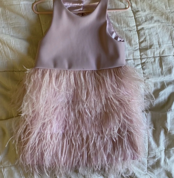 Chasing fireflies feather party dress 4 5 8 10 16 - Picture 16 of 17